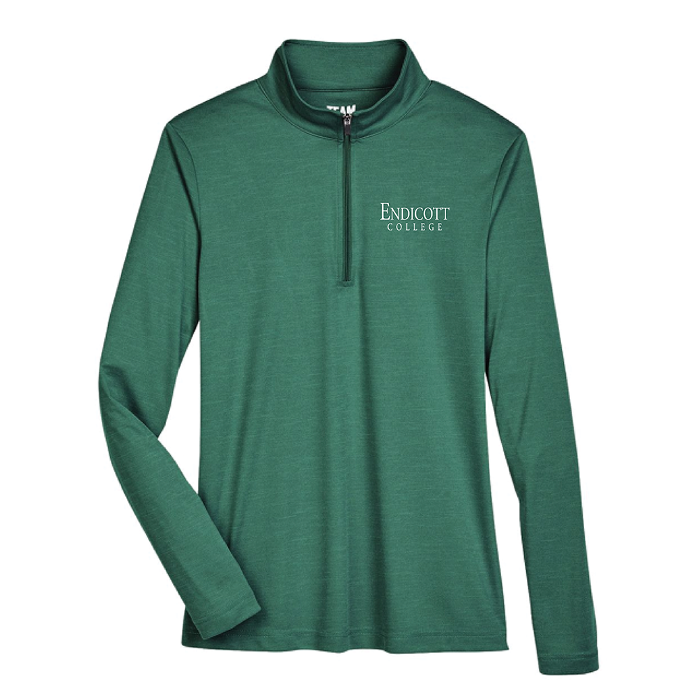 Team 365 Women's Zone Sonic Heather Performance Quarter-Zip