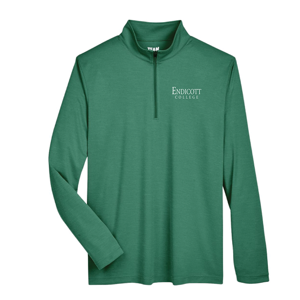 Team 365 Men's Zone Sonic Heather Performance Quarter-Zip...